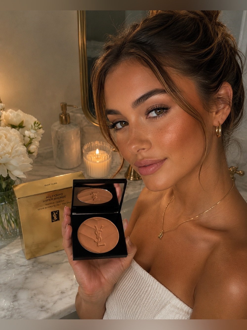 NWT!! YSL Bronzer All Hours Hyper Bronze in 02 Buff Dune